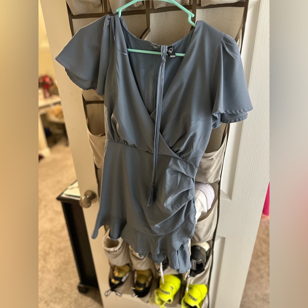 Windsor blue romper